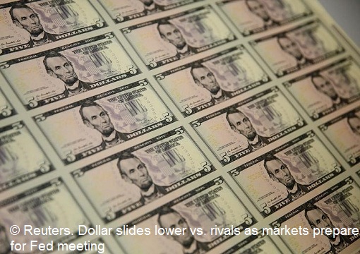 Dólar opera em baixa à espera do decisão do FED1