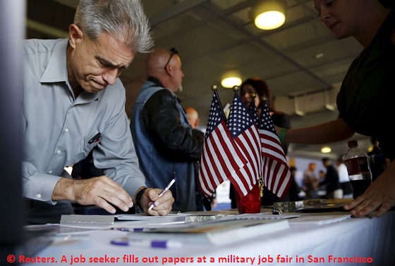 Reivindicações do Seguro-desemprego cai para 6.000 nos EUA1